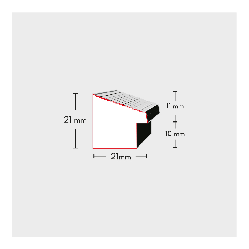 Ramka drewniana DRL D - ICAR Fabryka Ram