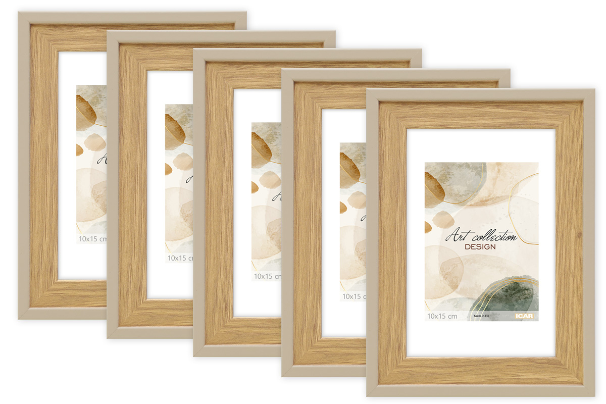 Ramka na zdjęcia GRADO DUO PAK BK dąb - kawa