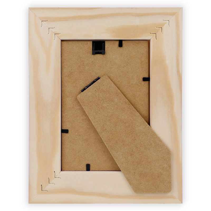 Ramka drewniana DRZG Z 6 różowy