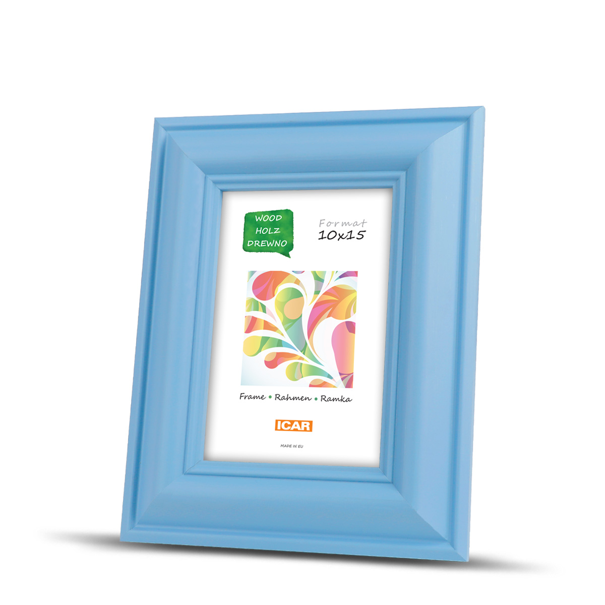 Ramka drewniana DRZG Z 11 niebieski