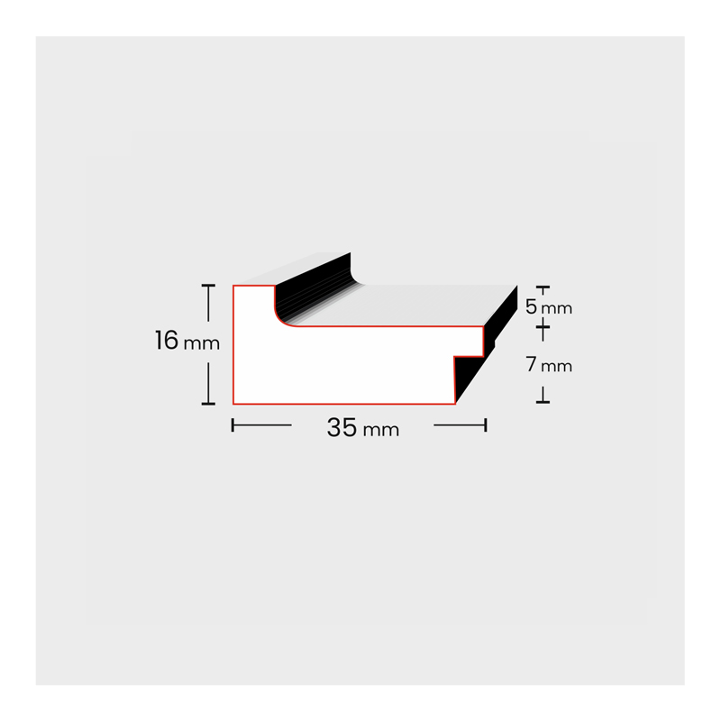Ramka na zdjęcia ROMA PAK M01 dębowy