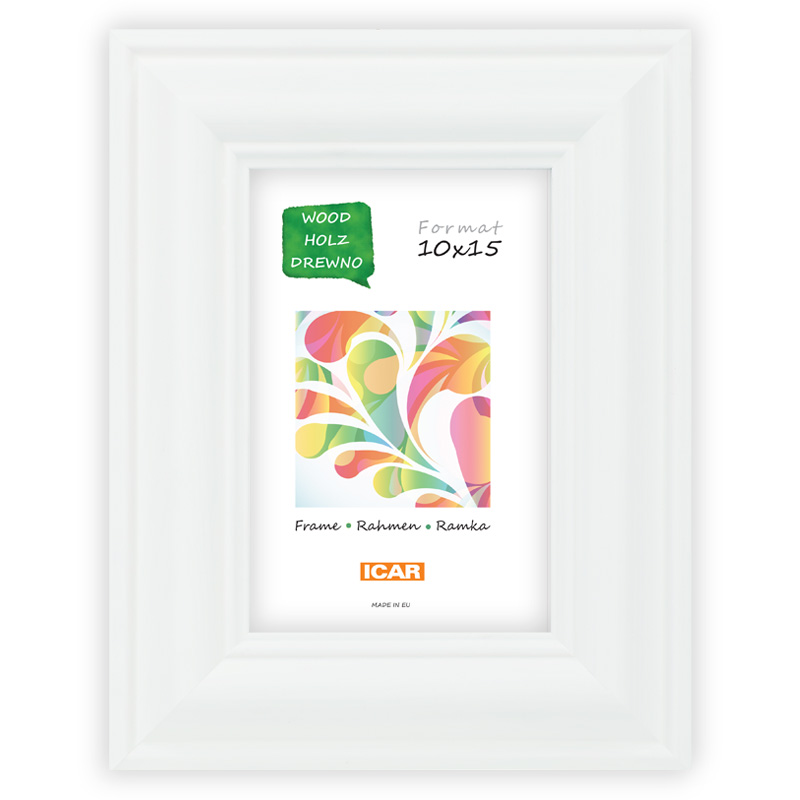 Ramka drewniana DRZG Z 1 biały