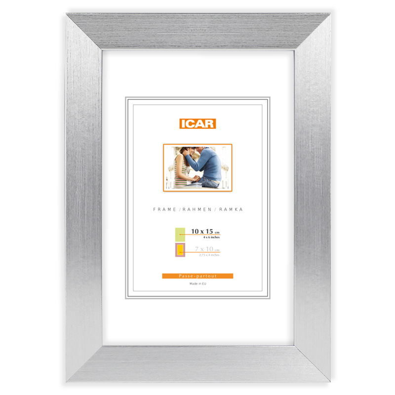 Ramka z tworzywa MIX A 2 srebrny