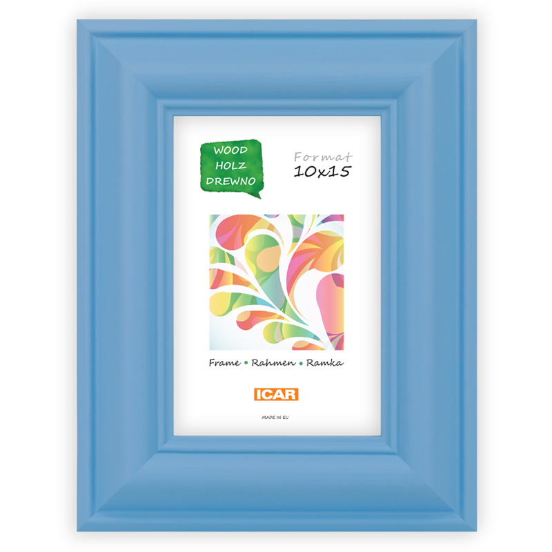Ramka drewniana DRZG Z 11 niebieski
